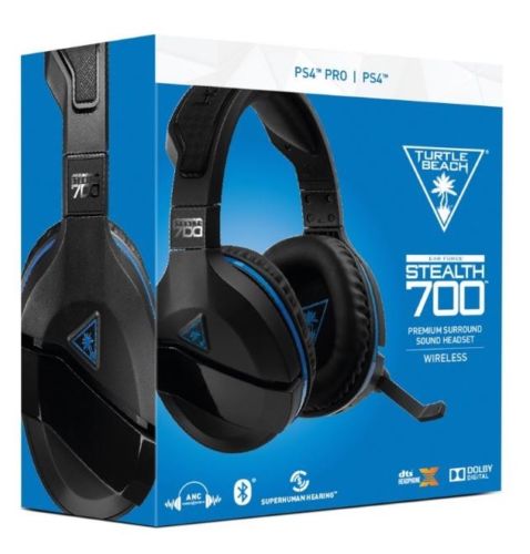 CUFFIE TURTLE BEACH STEALTH 700 CUFFIA WIRELESS GIOCO PS4 STEREO MICROFONO