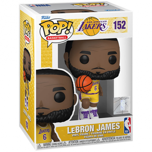 Funko Pop ! Basketball Los Angeles Lakers Nba - Lebron James (152) Figure King