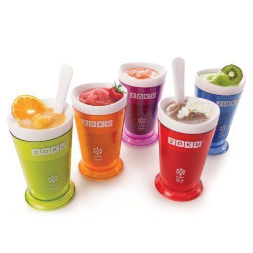 Zoku Slush & Shake Maker Crea In 7 Minuti Gelati Icecream Granite E Milkshake