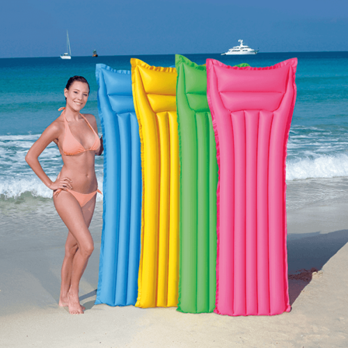 BESTWAY MATERASSINO GONFIABILE MATERASSO SINGOLO MARE PISCINA 183X69 VARI COLORI