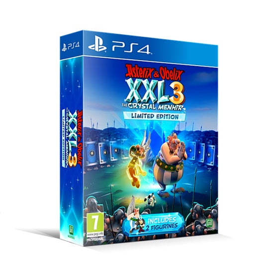 ASTERIX & OBELIX XXL3: THE CRYSTAL MENHIR LIMITED EDITION PS4 GIOCO EU ITALIANO