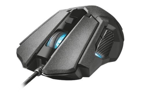 Trust Mouse Gaming Laser Ottico Gxt 4158 Kabal 5000 Dpi Led Multi Usb Gioco Pc