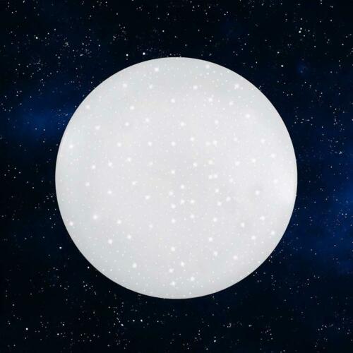 Plafoniera Led 22W Forma Circolare Effetto Cielo Stellato Brillantini Lampadari