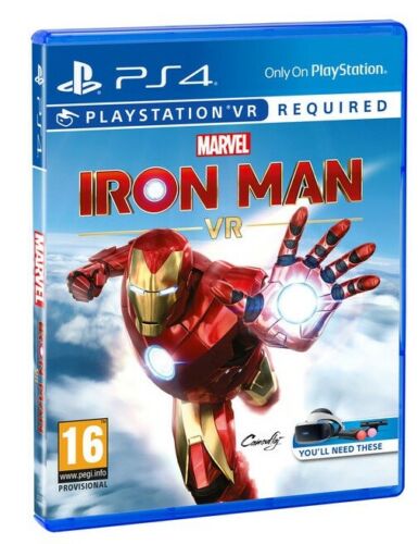 Marvel's Iron Man Vr Ps4 Gioco Italiano Playstation 4 Compatibile Ps5 Visore Nuovo