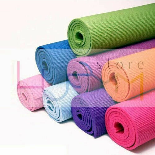 Tappetino Yoga Tappeto Aerobica Fitness Ginnastica Palestra Pilates 0.3Cm Verde