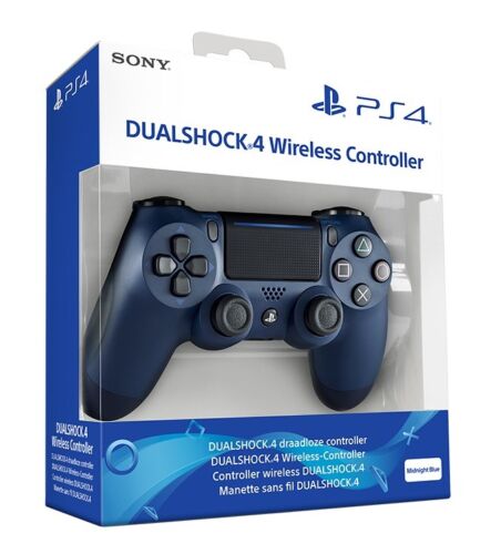 CONTROLLER SONY DUALSHOCK 4 WIRELESS V2 MIDNIGHT BLUE PS4 BLU PLAYSTATION 4