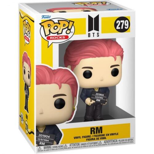 Funko Pop ! Rocks Bts Series 3 - Rm (279) Vinyl Figure Boy Band Da Collezione