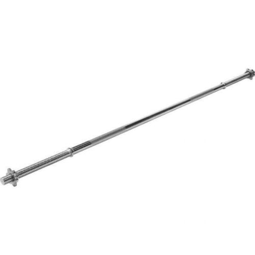 BILANCIERE DIRITTO 150CM Ø25mm ACCIAIO MANUBRIO BARRA LISCIA BODYBUILDING 1,50m