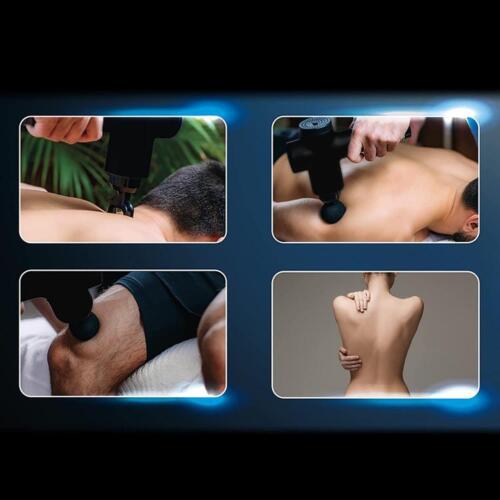 Kooper Pistola Massaggiatore Muscolare Ricaricabile 10W Vibrazioni Anticellulite