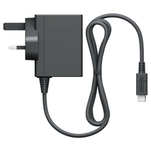 Nintendo Switch Caricabatteria Originale Ac Adapter Caricatore Alimentatore