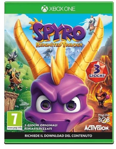 Videogioco Spyro Reignited Trilogy Xbox One Trilogia Gioco Italiano Nuovo Pal