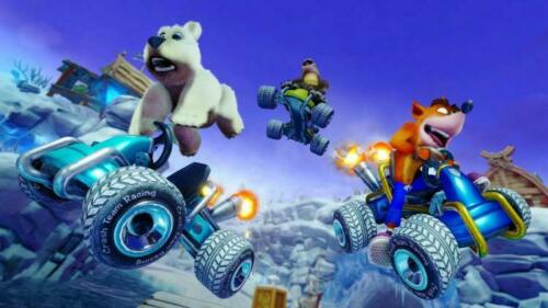 CRASH TEAM RACING NITRO-FUELED NINTENDO SWITCH GIOCO ITALIANO CTR BANDICOOT KART