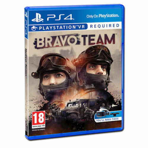 BRAVO TEAM PS4 SONY GIOCO ITALIANO AIM CONTROLLER VR PLAY STATION 4 GIOCO ITA