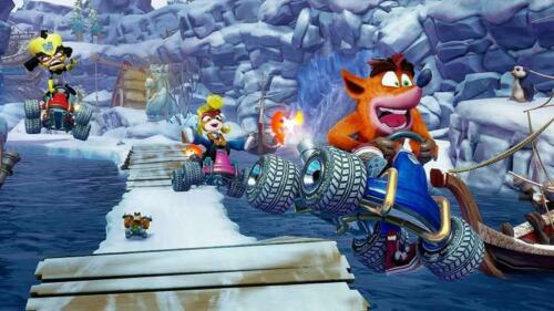 CRASH TEAM RACING NITRO-FUELED NINTENDO SWITCH GIOCO ITALIANO CTR BANDICOOT KART