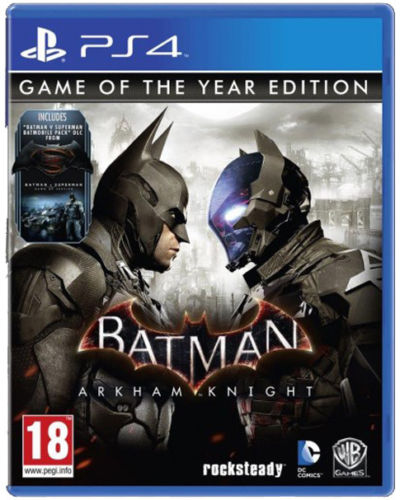 Videogioco Batman Arkham Night G.O.T.Y. Edition Ps4 Italiano Playstation 4 Nuovo