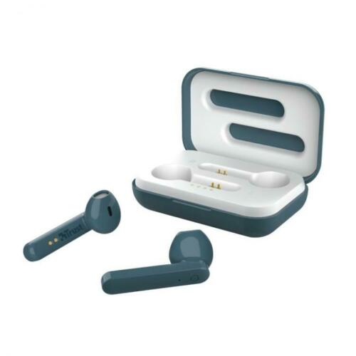 Trust Primo Touch Wireless Auricolari Bluetooth Senza Fili In-Ear Blu Wifi Led
