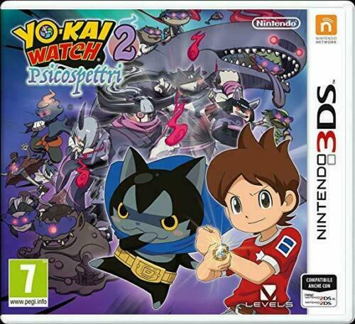 Yo-Kai Watch 2: Psicospettri Nintendo 3Ds 2Ds Xl Videogioco Nuovo Italiano Pal