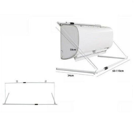 Stendibiancheria Stendino Asciugabiancheria Per Condizionatore Aria Regolabile