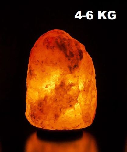 Lampada Di Sale Himalaya 4-6 Kg Di Salgemma Grezza Naturale Provenienza Tibet