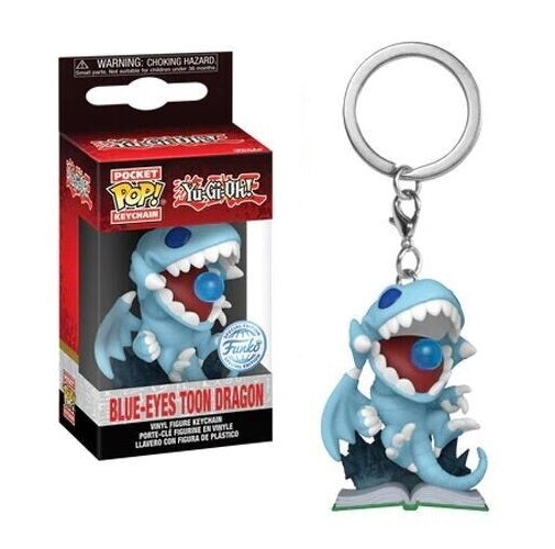 Funko Pop ! Keychain Animation Yu-Gi-Oh! - Blue Eyes Toon Dragon Special Attack