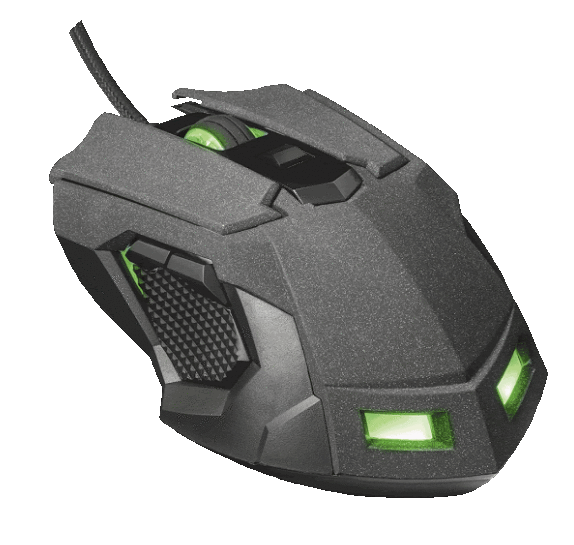 Trust Mouse Gaming Laser Ottico Gxt 4158 Kabal 5000 Dpi Led Multi Usb Gioco Pc