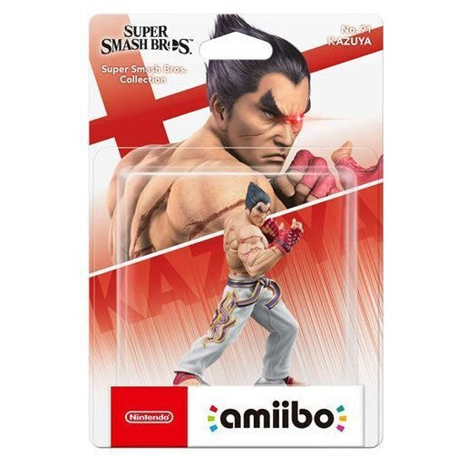 AMIIBO SUPER SMASH BROS COLLECTION - KAZUYA N.21 FIGURE TEKKEN NINTENDO SWITCH
