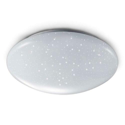Plafoniera Led 22W Forma Circolare Effetto Cielo Stellato Brillantini Lampadari