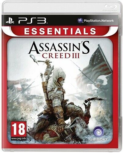 ASSASSIN'S CREED III 3 ESSENTIALS PS3 VIDEOGIOCO NUOVO PLAY STATION 3 SIGILLATO