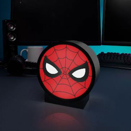 Paladone Box Light Marvel Spider Man 2D Lampada Led Spiderman Ufficiale 16Cm
