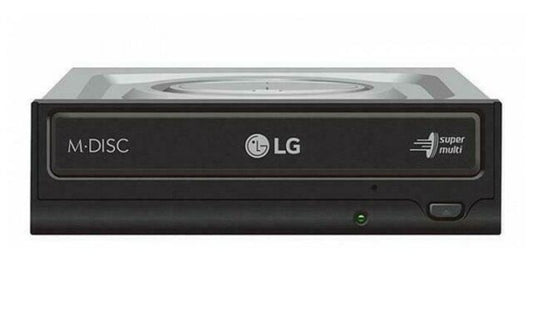 Lg/Hitachi Masterizzatore Dvd Interno Gh24Nsd5 Sata Bulk Lettore Disco Cd Nero