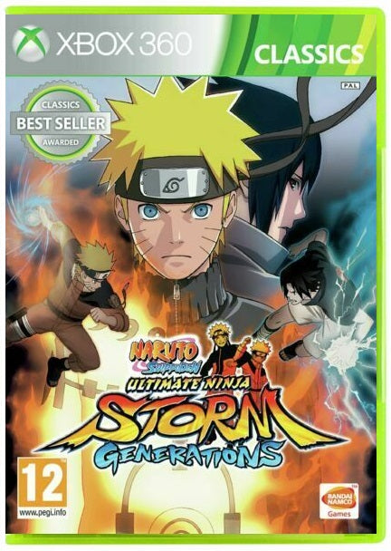 Naruto Shippuden: Ultimate Ninja Storm Generations Xbox 360 Videogioco Nuovo