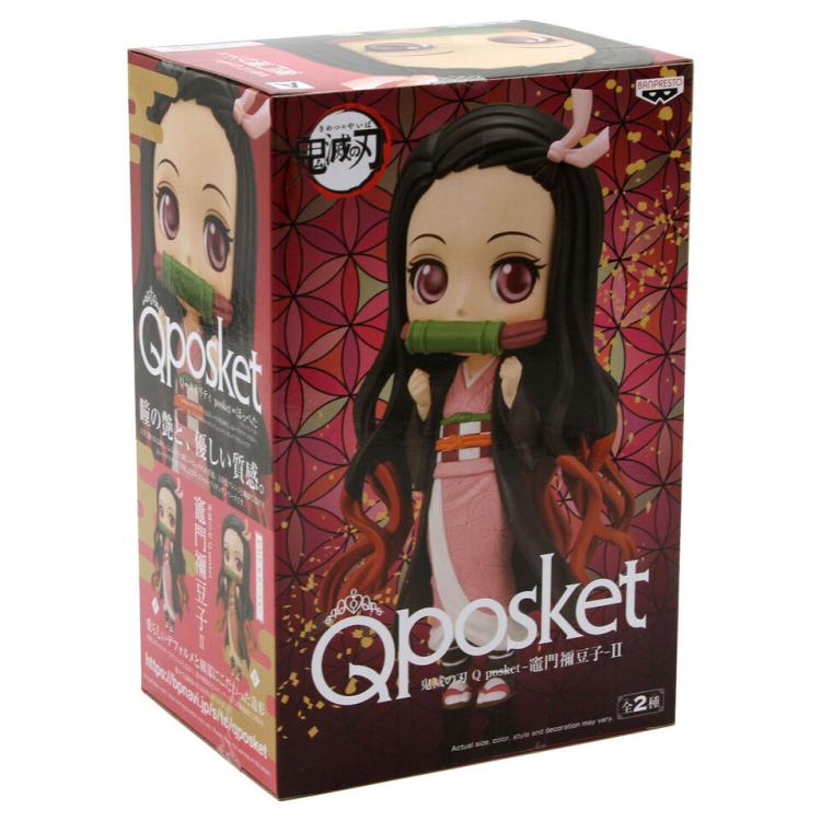 BANPRESTO Q POSKET DEMON SLAYER NEZUKO KAMADO 3 (A) STATUA FIGURE PVC 14 CM