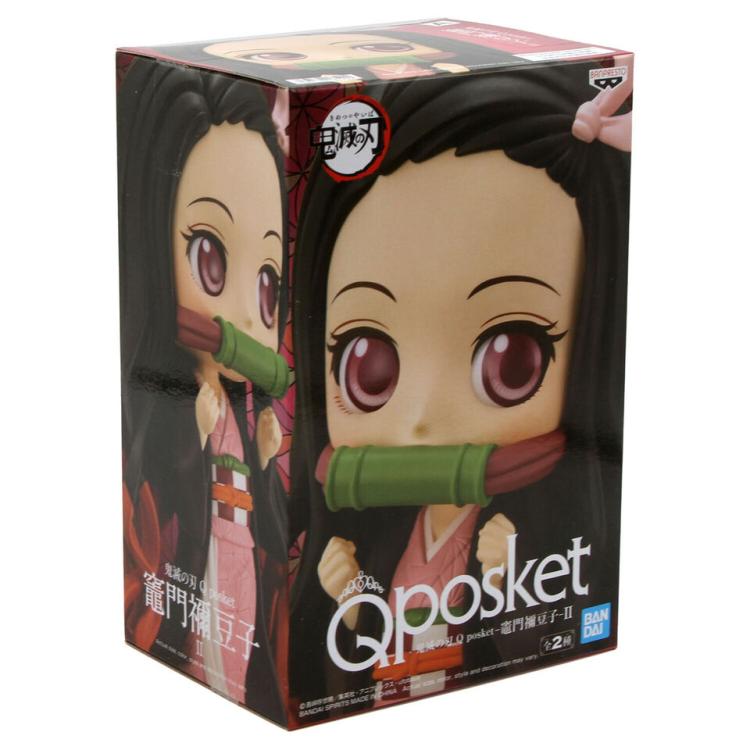 BANPRESTO Q POSKET DEMON SLAYER NEZUKO KAMADO 3 (A) STATUA FIGURE PVC 14 CM