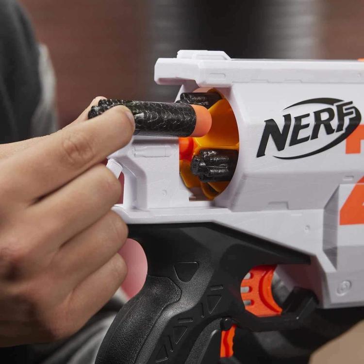 Hasbro - Nerf Ultra Two Pistola Giocattolo Fucile Motorizzato 6X Spara Dardi 25M