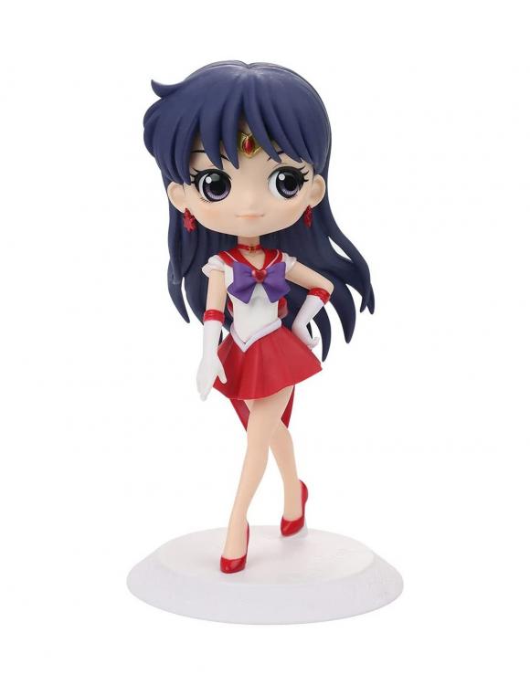 BANPRESTO Q POSKET ETERNAL SAILOR MOON - SUPER SAILOR MARS A STATUA FIGURE 14CM