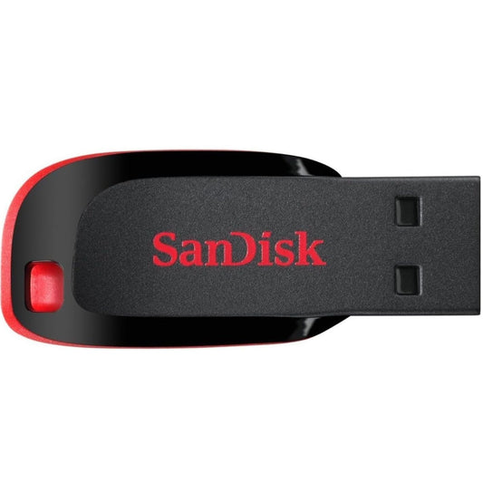 SanDisk 32 GB Cruzer Blade USB 2.0 Flash Drive Pendrive - Black