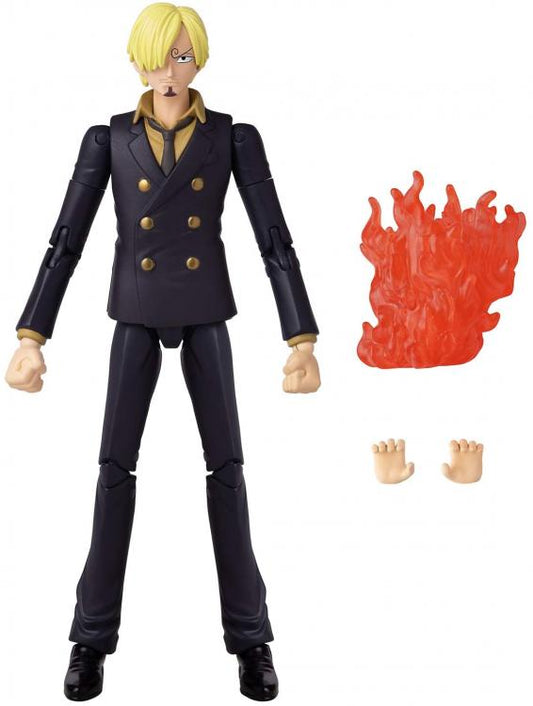 BANDAI | ONE PIECE ANIME HEROES 17cm VINSMOKE (SANJI) ACTION FIGURE MANGA RUBBER