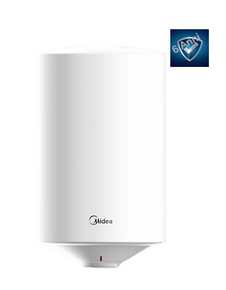 Midea Scaldabagno Elettrico 50 Litri 1500W D50-15Fa3 Verticale Caldaia Singola