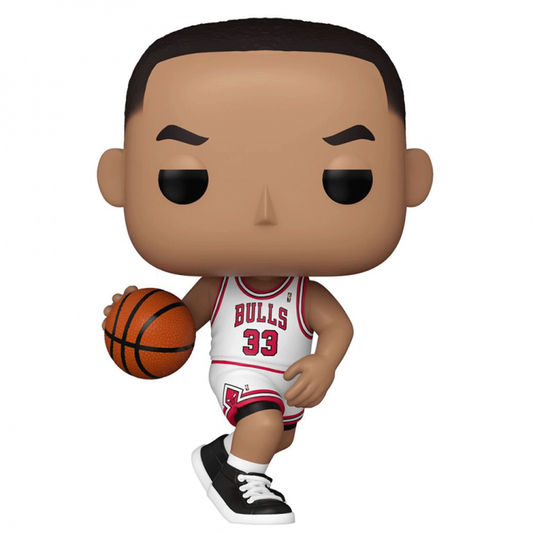 Funko Pop ! Nba Legends (108) Scottie Pippen Chicago Bulls Home Vinyl Figure 9Cm