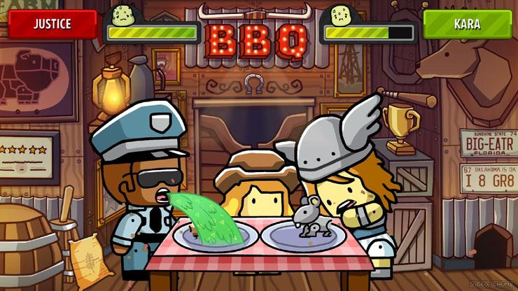 Scribblenauts Showdown Ps4 Videogioco Sony Play Station 4 Italiano Puzzle Nuovo