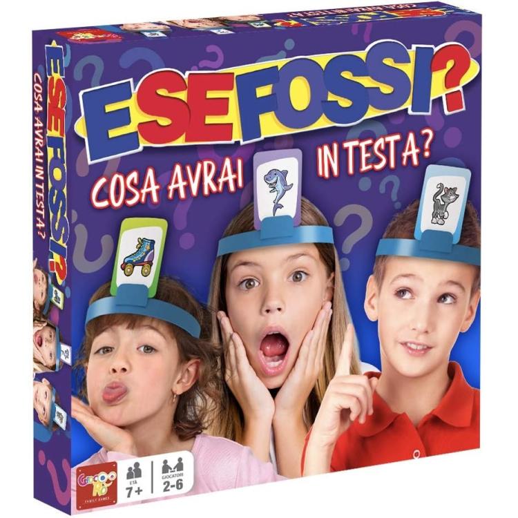 Rocco Giocattoli (E Se Fossi?) Gioco Di Società Da Tavolo Carte Party Games 7+