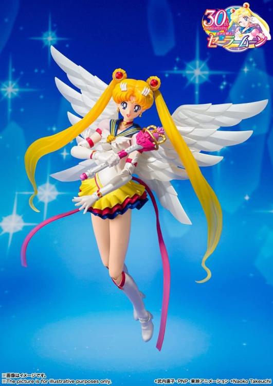 BANDAI SH FIGUARTS : (ETERNAL SAILOR MOON) 30TH ACTION FIGURE TAMASHII NATIONS