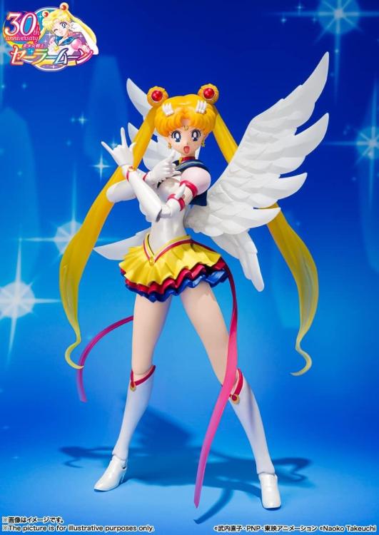 BANDAI SH FIGUARTS : (ETERNAL SAILOR MOON) 30TH ACTION FIGURE TAMASHII NATIONS
