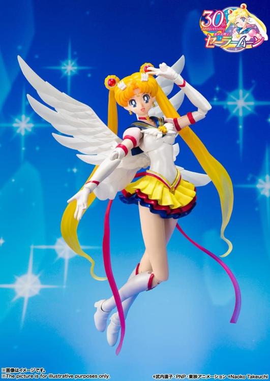 BANDAI SH FIGUARTS : (ETERNAL SAILOR MOON) 30TH ACTION FIGURE TAMASHII NATIONS