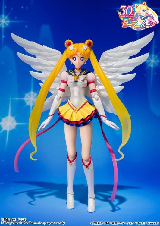 BANDAI SH FIGUARTS : (ETERNAL SAILOR MOON) 30TH ACTION FIGURE TAMASHII NATIONS