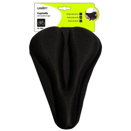 COPRISELLA IMBOTTITO COPRI SELLINO BICI BICICLETTA AMMORTIZZANTE MORBIDO IN GEL