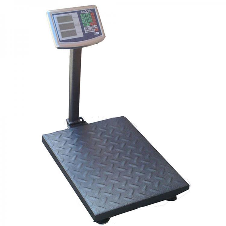 BILANCIA BILICO ELETTRONICA BASCULA DISPLAY DIGITALE PROFESSIONALE 300KG ACCIAIO