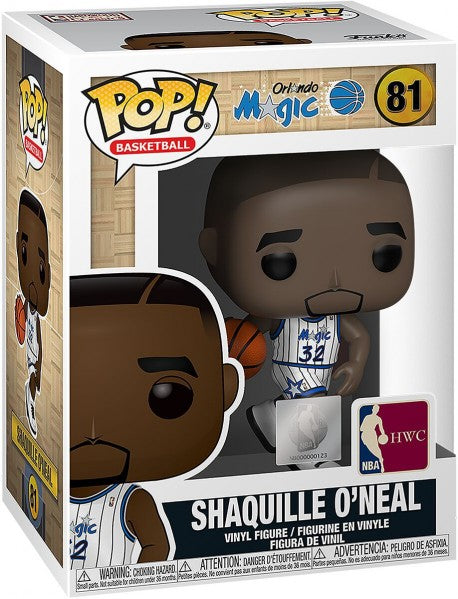 Funko Pop ! Nba Legends - (81) Shaquille O'Neal Orlando Magic Home 9cm