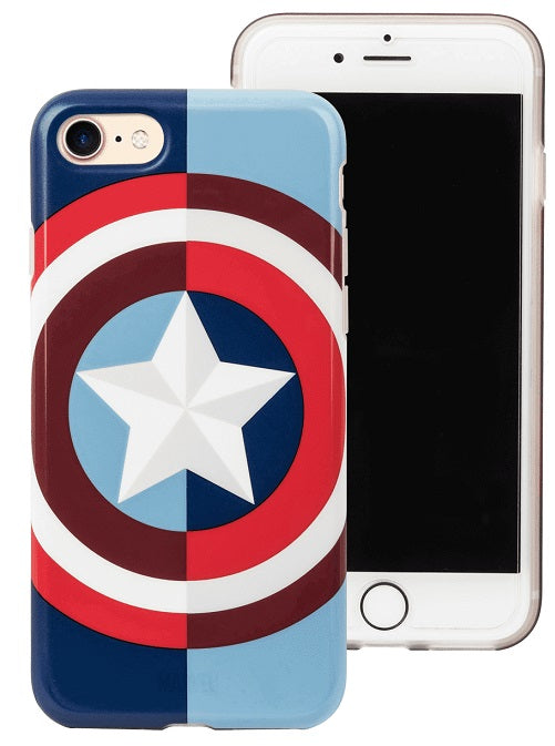 Tribe Iphone 7/8 Cover Hood Case Captain America Marvel Avengers Custodia