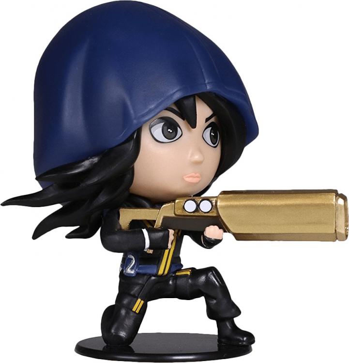 Rainbow Six - Hibana Action Figure Statua Da Collezione Chibi Ubisoft Gioco Ps4
